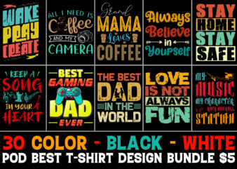 T-Shirt Design Bundle