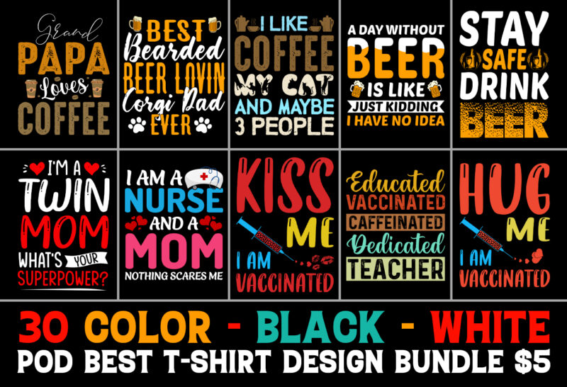 T-Shirt Design Bundle