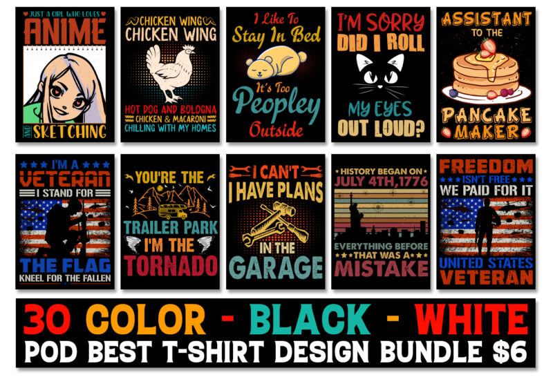 T-Shirt Design Bundle