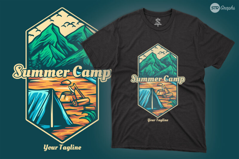 Summer Camp – Illustration
