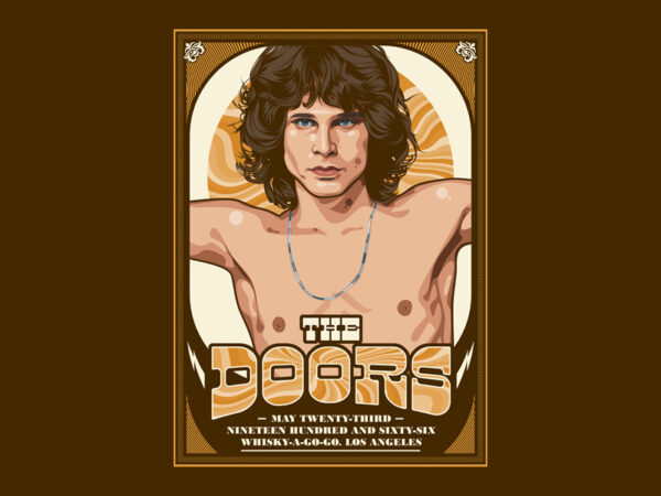 The doors t shirt designs for sale