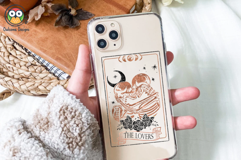 The Lovers tarot Sublimation Design