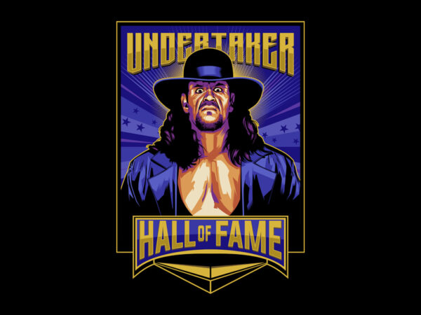 Undertaker t shirt vector graphic