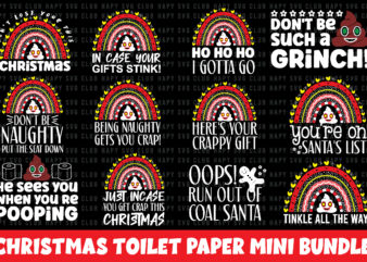 Christmas Toilet Paper Mini Bundle , t shirt vector graphic,Christmas Toilet Paper t shirt vector graphic,Christmas Toilet Paper t shirt design template,Christmas Toilet Paper t shirt vector graphic,Christmas Toilet Paper