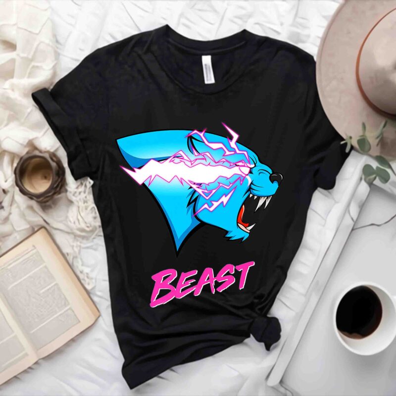 Men’s Women’s Short-Sleeve Mr Gaming Beast Png, Mr Gaming Beast Png