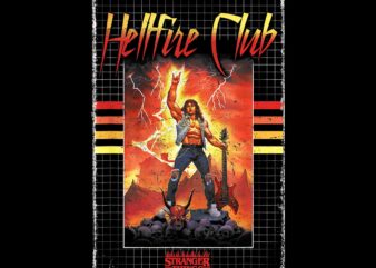 Stranger Things 4 Eddie Munson Hellfire Club Guitar Power Png, Stranger Things 4 Png, Eddie Munson Png, Eddie Munson Hellfire Club Png