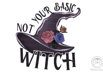 Not your Basic Witch Sublimation