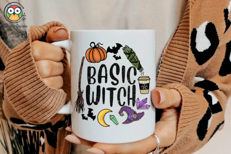 Basic witch Sublimation Design