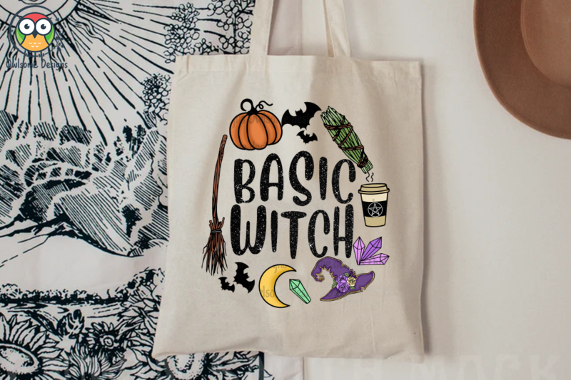 Basic witch Sublimation Design