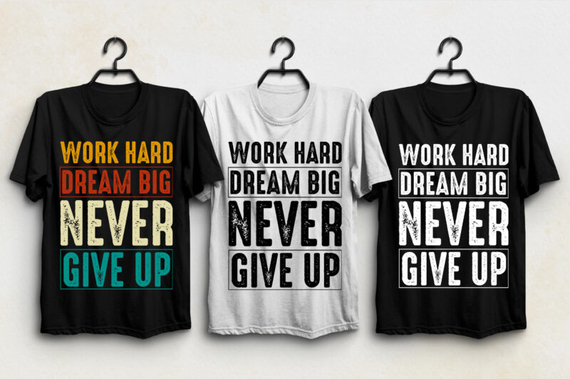 Motivational Quotes T-Shirt Design Bundle