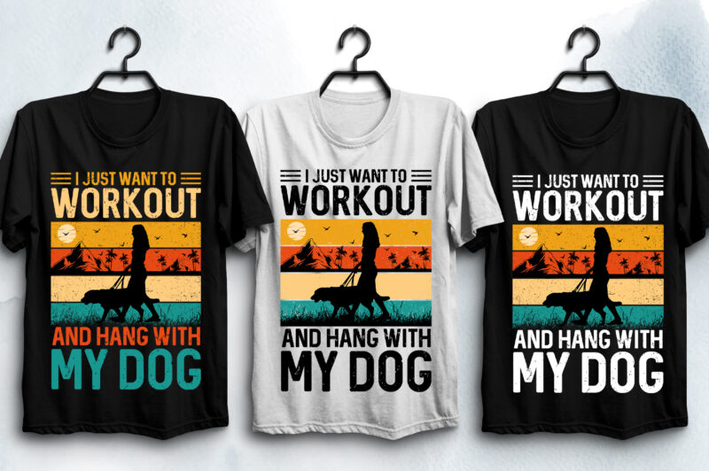 Dog T-Shirt Design Bundle