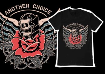 Another choice t-shirt illustration