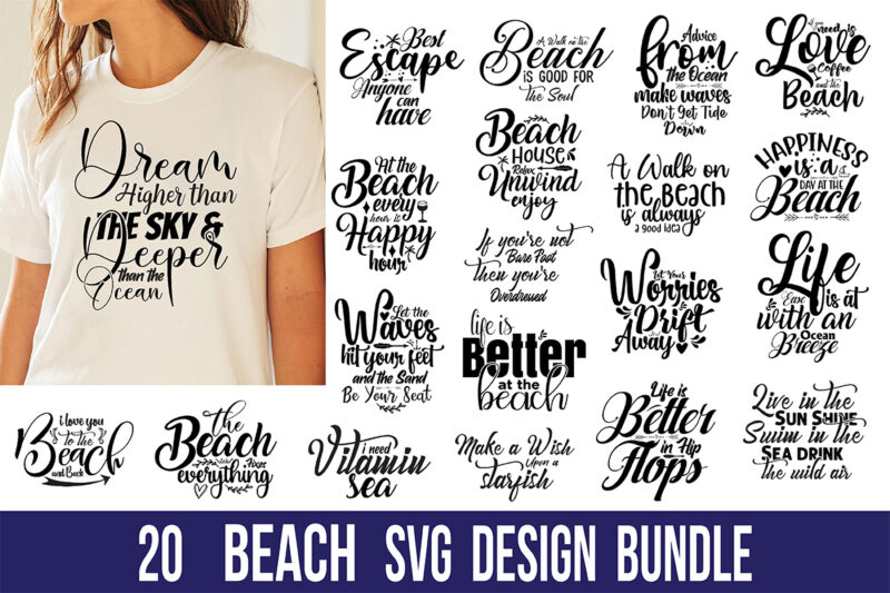 Beach SVG Bundle