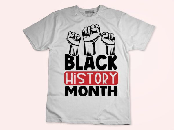 Black history month svg t shirt template