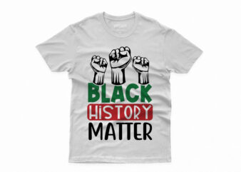 Black history month SVG t shirt template