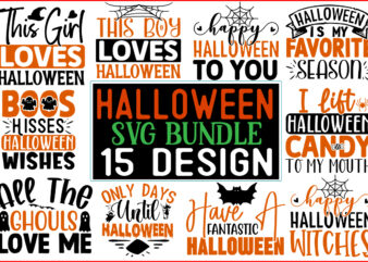 Halloween SVG Design Bundle