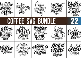 Coffee SVG Bundle