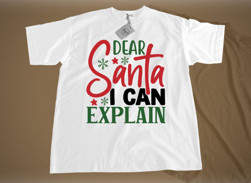 dear Santa I can explain SVG
