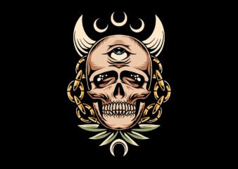 demonic skull
