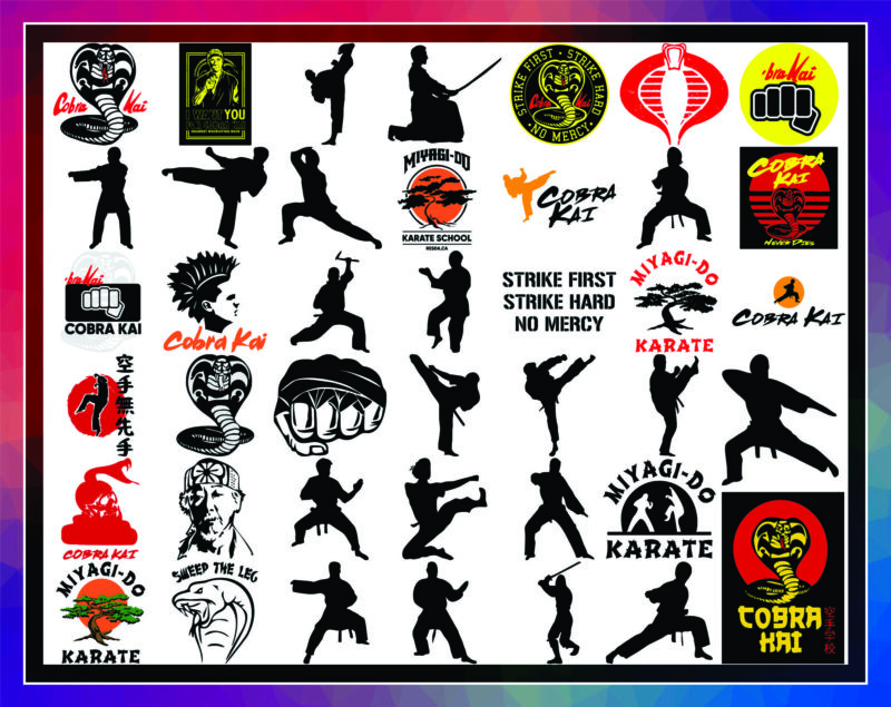 390 Cobra Kai Bundle SVG, Cobra Kai Svg, Cobra Kai Logo, Kai - Inspire  Uplift