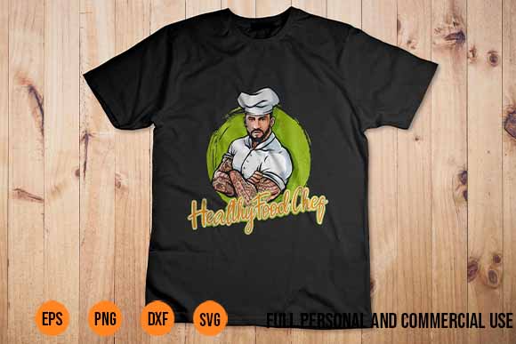 CHEF svg Character Vector ART Shirt Design