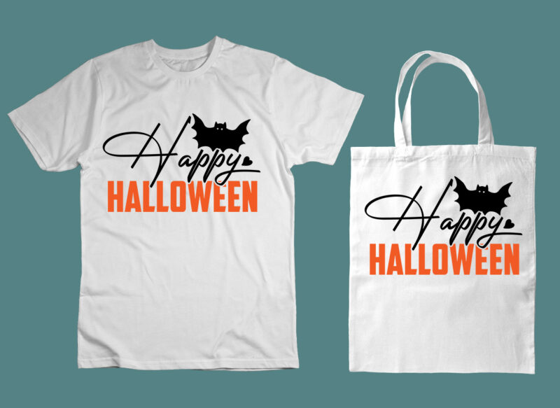 Halloween SVG T shirt design Bundle