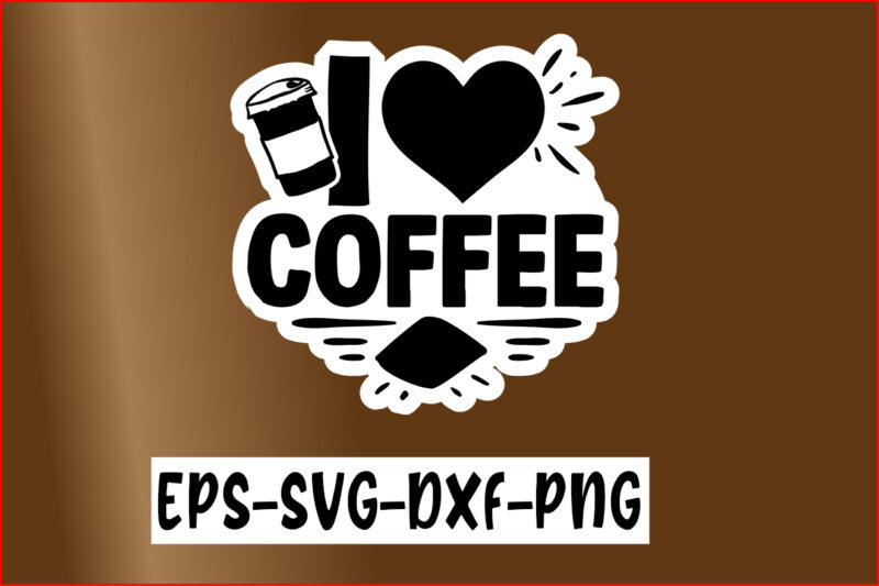 Coffee Sticker Design Bundle