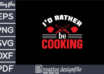 i’d rather be cooking