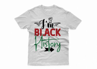 I’m black history SVG