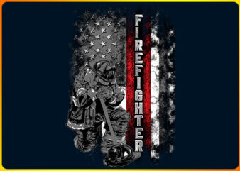 Firefighter praying t shirt graphic design