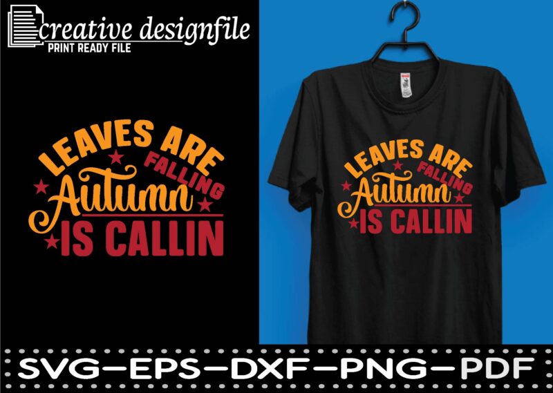 leaves are falling autumn is callin