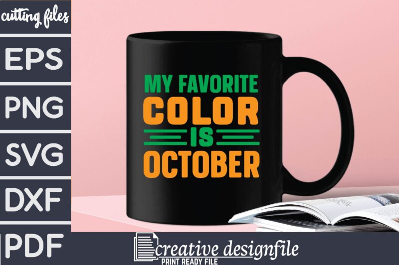 my favorite color is october