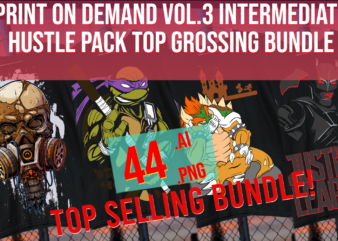 Print on demand vol.3 intermediate hustle pack top grossing bundle