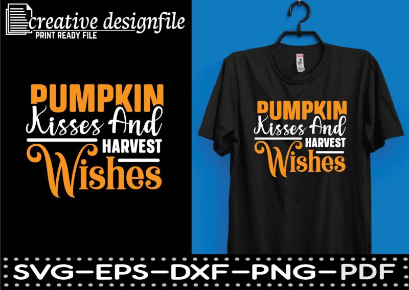 pumpkin kisses and harvest wishes