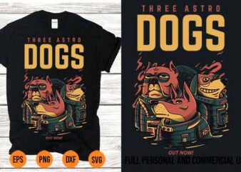 ASTRO DOGS TShirt Design svg png Best New 2022