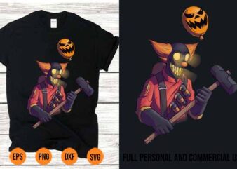 Halloween Monster svg Horror Killer Spooky Evil graphic t shirt