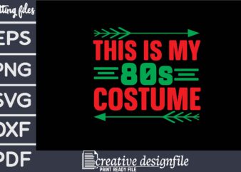 this is my 80s costume
