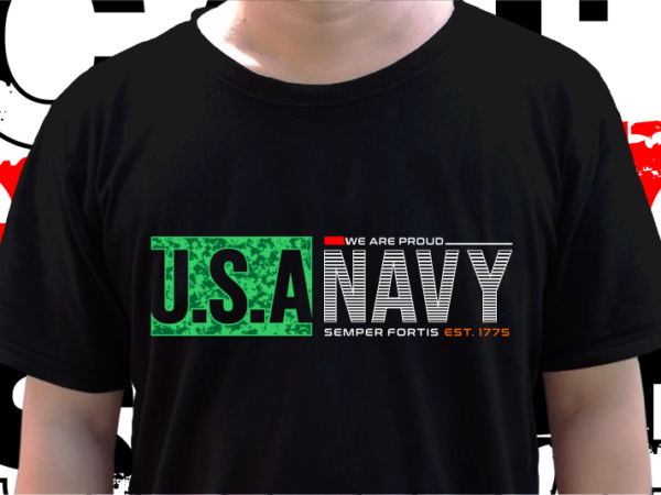 Usa military t shirt design, us navy t shirt designs grphic vector, svg, eps, png, sublimation, 4th of july