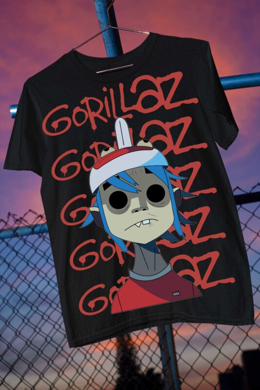 Gorillaz Noodle Murdoc Russel Music Humanz Fan Art Parody