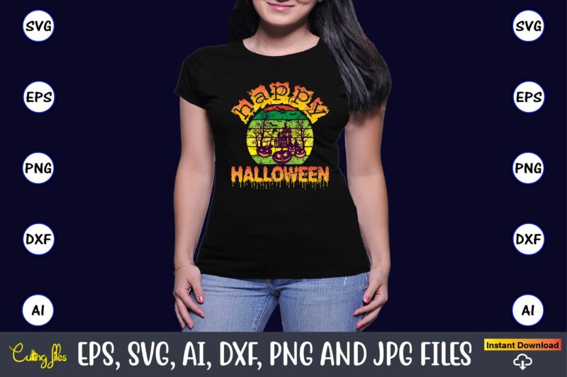 Happy Halloween, Halloween Svg,Halloween t-shirt, Halloween t-shirt design, Halloween Svg Bundle, Halloween Clipart Bundle, Halloween Cut File, Halloween Clipart Vectors, Halloween Clipart Svg, Halloween Svg Bundle , Hocus Pocus SVG