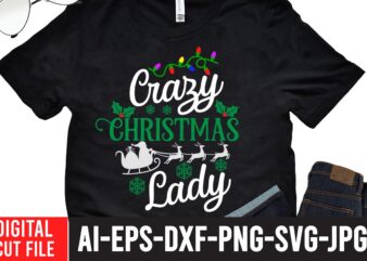 Crazy Christmas Lady SVG Design , Winter SVG Bundle, Christmas Svg, Winter svg, Santa svg, Christmas Quote svg, Funny Quotes Svg, Snowman SVG, Holiday SVG, Winter Quote Svg ,CHRISTMAS SVG
