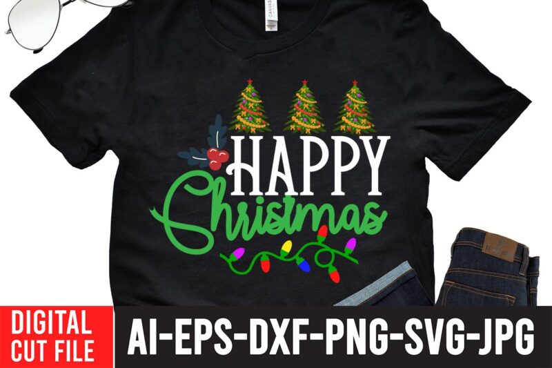 Happy Christmas SVG Design , Winter SVG Bundle, Christmas Svg, Winter svg, Santa svg, Christmas Quote svg, Funny Quotes Svg, Snowman SVG, Holiday SVG, Winter Quote Svg ,CHRISTMAS SVG Bundle,