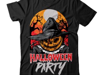 Halloween Party T-Shirt Design , Halloween t-shirt design bundle,halloween t-shirt design bundle, halloween t-shirt bundle, halloween bundle, halloween couple bundle, couple png svg,me and her bundle,halloween t-shirt design bundle,halloween t-shirt