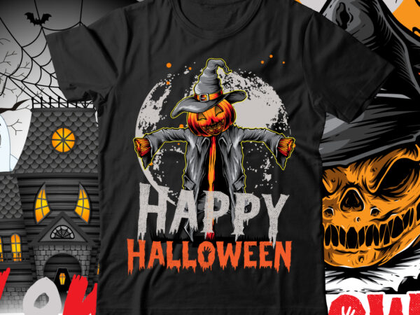 Happy halloween t-shirt design , halloween t-shirt design bundle,halloween t-shirt design bundle, halloween t-shirt bundle, halloween bundle, halloween couple bundle, couple png svg,me and her bundle,halloween t-shirt design bundle,halloween t-shirt