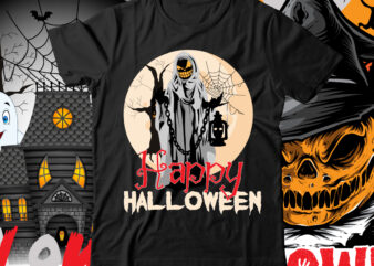 HJappy Halloween T-Shirt Design , Halloween t-shirt design bundle,halloween t-shirt design bundle, halloween t-shirt bundle, halloween bundle, halloween couple bundle, couple png svg,me and her bundle,halloween t-shirt design bundle,halloween t-shirt
