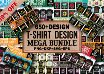 T-shirt Design Mega Bundle