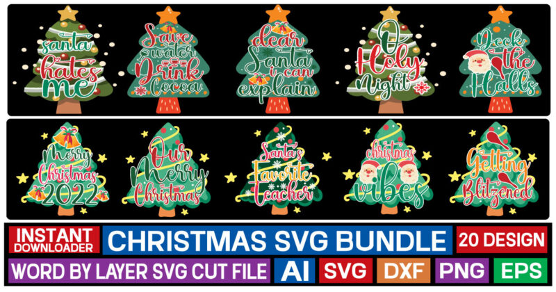 Christmas svg mega bundle , 220 christmas design , christmas svg bundle , 20 christmas t-shirt design , winter svg bundle, christmas svg, winter svg, santa svg, christmas quote svg,