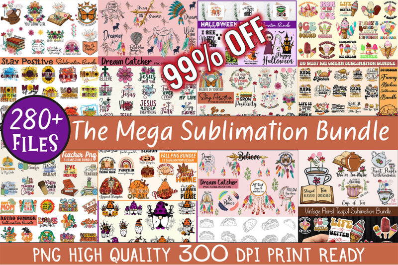 The Mega Sublimation Bundle
