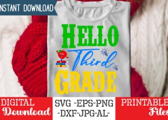 Hello Third Grade SVG ,Back to School Svg Bundle,SVGs,quotes-and-sayings,food-drink,print-cut,mini-bundles,on-sale Girl First Day of School Shirt, Pre-K Svg, Kindergarten, 1st, 2 Grade Shirt Svg File for Cricut & Silhouette, Png,Hello Grade School Bundle Svg, Back To School Svg, First Day of School Svg, Hello Grade Shirt Svg, School Bundle Svg, Teacher Bundle Svg,Hello School SVG Bundle, Back to School SVG, Teacher svg, School, School Shirt for Kids svg, Kids Shirt svg, hand-lettered, Cut File Cricut,Back to School Svg Bundle, Hello Grade Svg, First Day of School Svg, Teacher Svg, Shirt Design, Cut File for Cricut, Silhouette, PNG, DXFTeacher Svg Bundle, Teacher Quote Svg, Teacher Svg, School Svg, Teacher Life Svg, Back to School Svg, Teacher Appreciation Svg