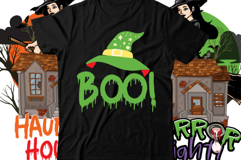 BOO! T-Shirt Design ,BOO! SVG Cut File , Halloween t shirt bundle, halloween t shirts bundle, halloween t shirt company bundle, asda halloween t shirt bundle, tesco halloween t shirt